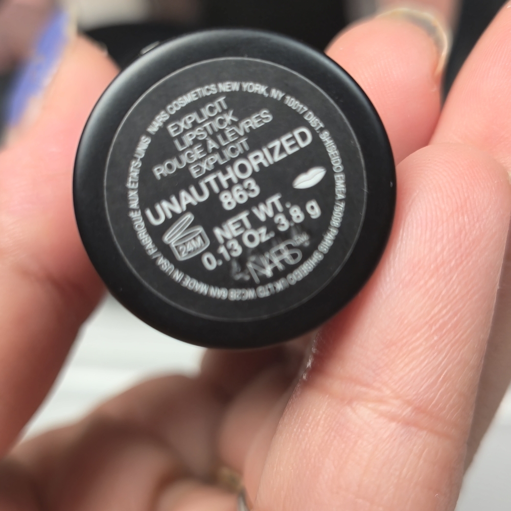 NWT- NARS Explicit Lipstick In Shade Unauthorized- BESTSELLER SHADE - Picture 6 of 6